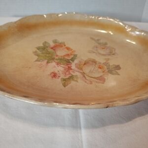 Floral Ceramic Dinner Plate